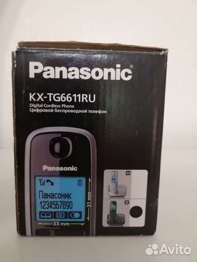 Радиотелефон PanasonicKX-TG6611RU