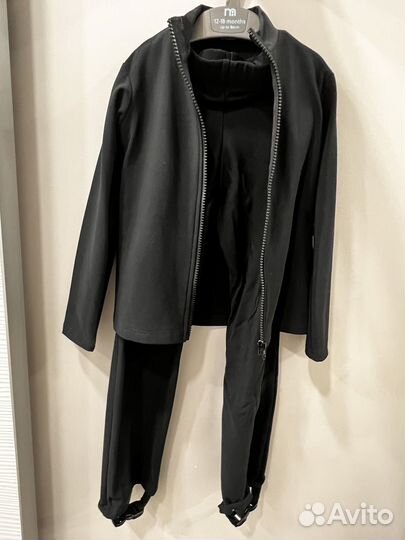 Костюм для фигурного катания + чехлы для коньков