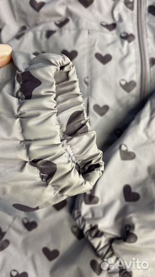 Непромокаемая куртка на флисе