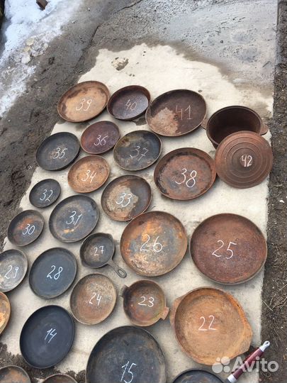 Чугунная сковорода СССР