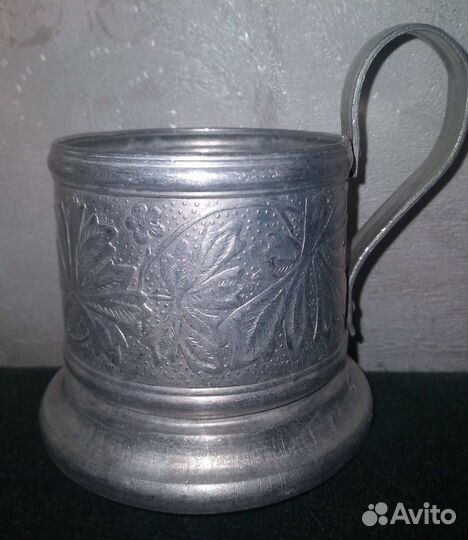 Красивые подстаканники береза СССР Винтаж