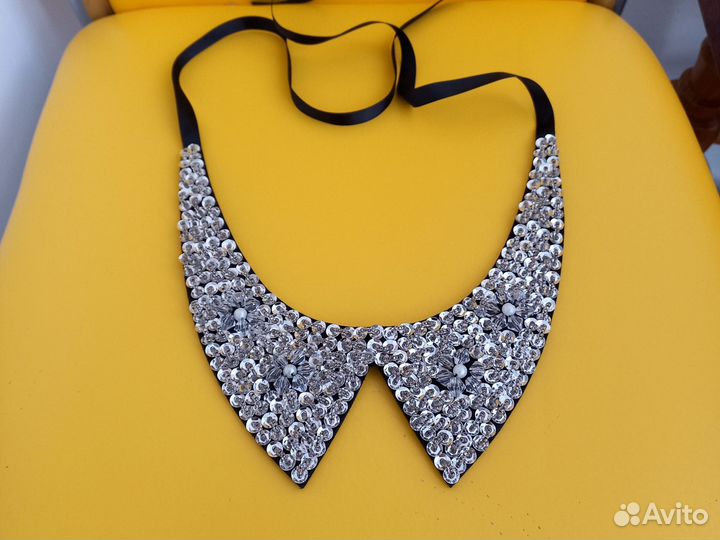 Воротник на завязках