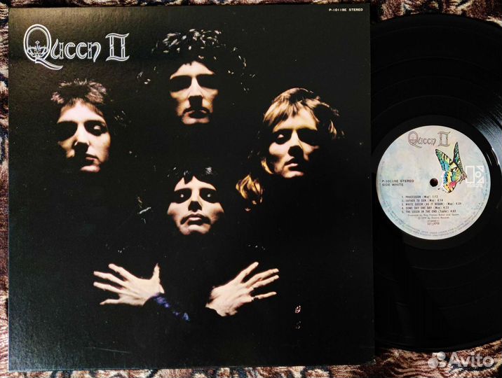 Queen – Queen II – 1975 2nd Japan press v1