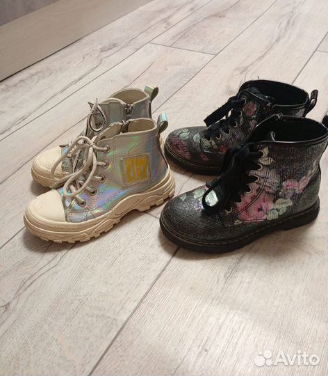 Ботинки 30 р за 2 пары