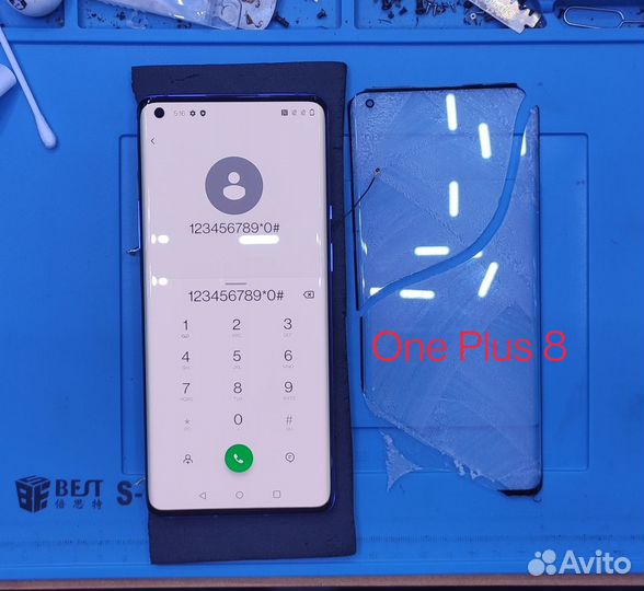 Замена, переклейка стекла iPhone, samsung, Xiaomi