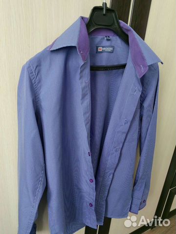 Рубашка на мальчика 128-134