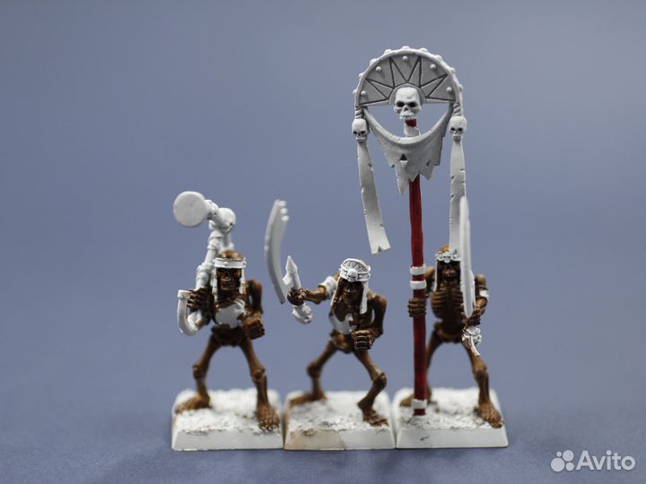 Набор коллекционных миниатюр «Воины-скелеты»