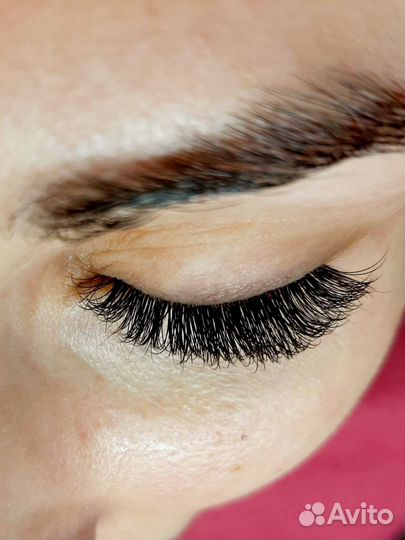 Наращивание ресниц на дому