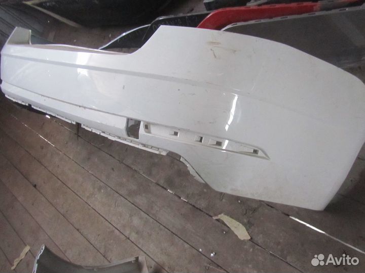 Бампер задний skoda octavia a7 2017 рестайл