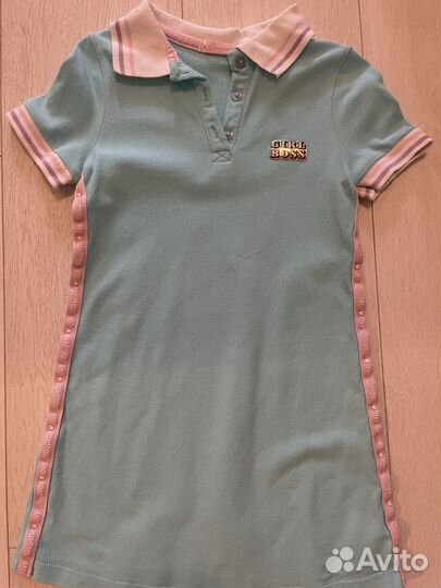 Поло платье