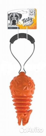 Игрушка для собак с дозатором угощений с ручкой ор