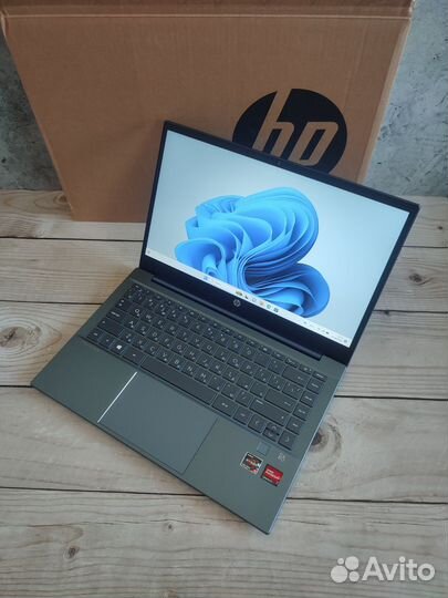 Металл HP 22г 6-12 ядер ryzen 5 5500u+16GB+ips+512