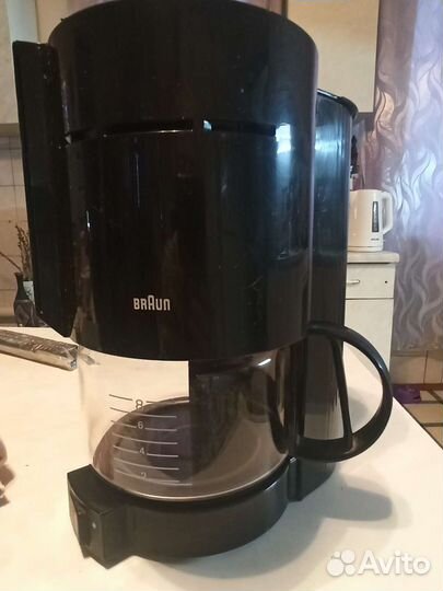Кофеварка капельная braun
