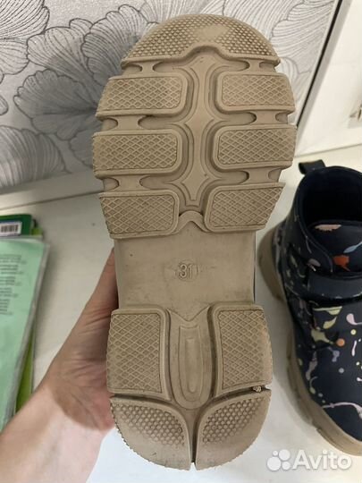 Ботинки демисезонные для девочки 31 размер