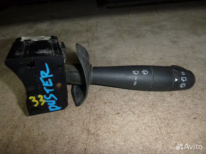 Переключатель стеклоочистителей renault duster 201