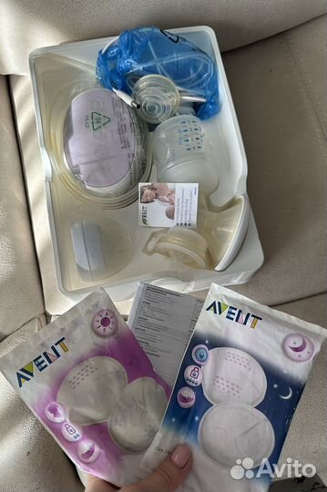 Молокоотсос avent электрический