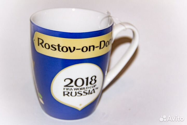 Кружка фарфор Ростов на Дону футбол фифа