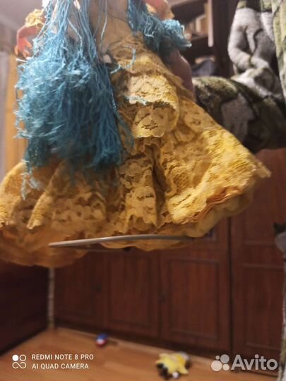 Кукла старинная испанка