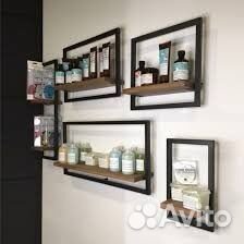 Полка подвесная лофт