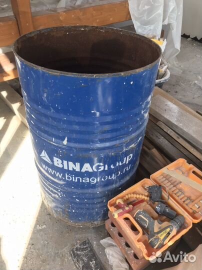 Бочка 200 литров металлическая бу