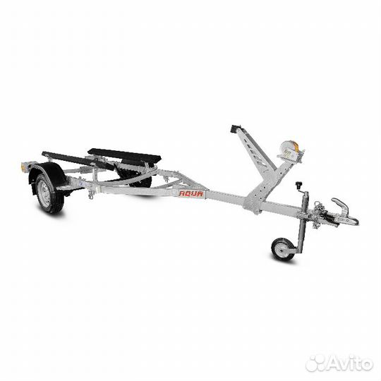 Прицеп спутник aqua ZN40 LED оптика R13 (лодка до