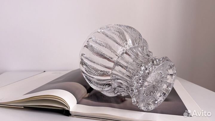 Ваза Цветок Артишок Чехословакия Богемия