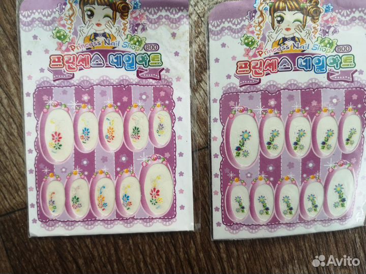 Наклейки на ногти