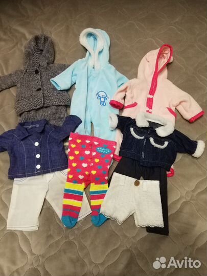 Одежда для куклы, бэби берн пакетом