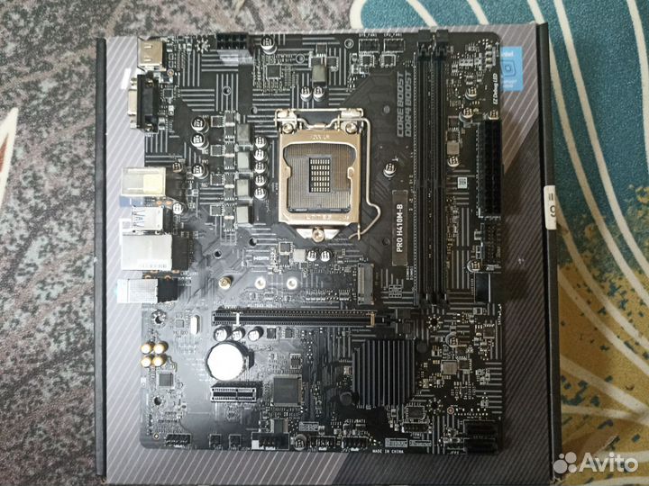 Материнская плата сокет lga 1200 как новая