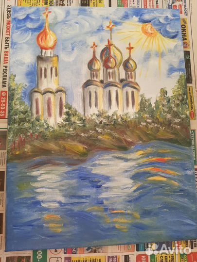 Картина маслом на холсте