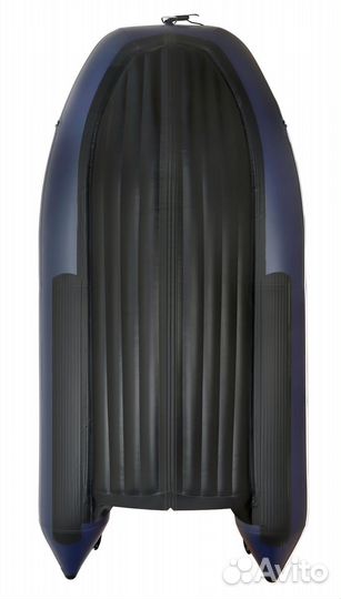 Лодка пвх Gladiator E380 PRO темно-синий