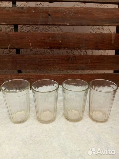Стаканы и рюмки гранённый СССР