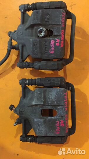 Суппорт тормозной передний правый на Toyota Corona