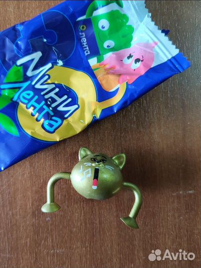 Золотой кот мини лента