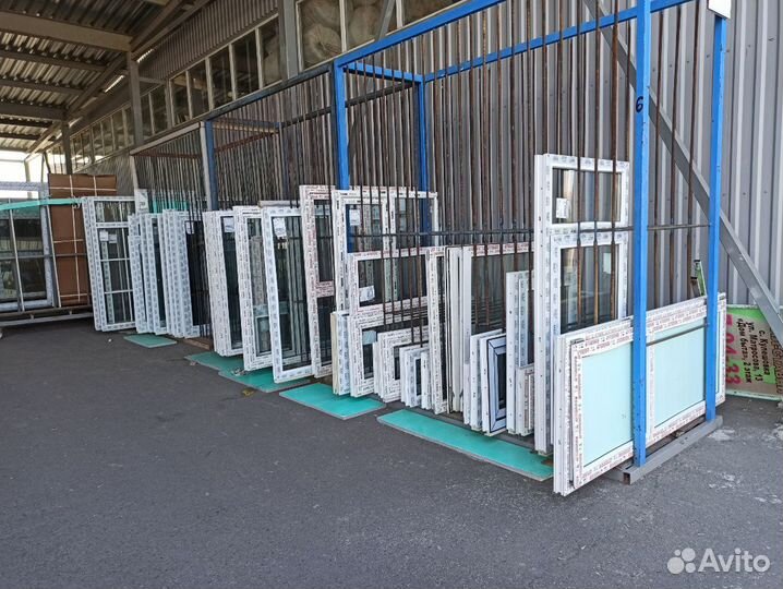 Пластиковые окна в наличии не бу