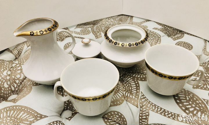 Фарфор, Чайный Сервиз, Чехословакия