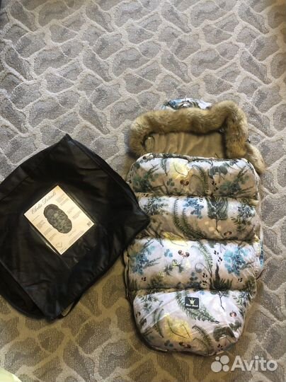 Теплый конверт для коляски