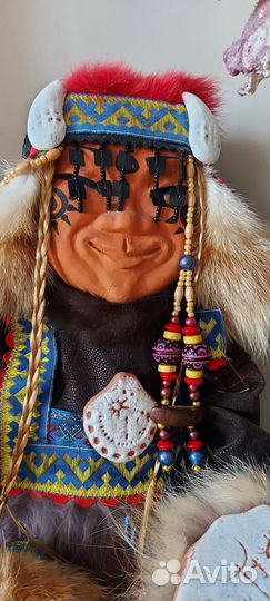 Кукла с керамическим лицом