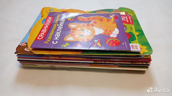 Книжки с наклейками бу