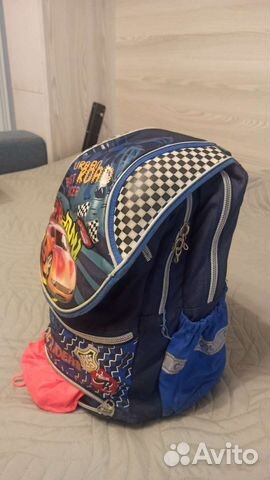 Ранец школьный для мальчика hot wheels