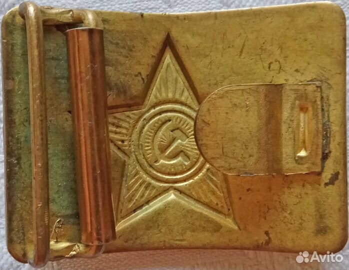 Пряжка солдатская времён СССР