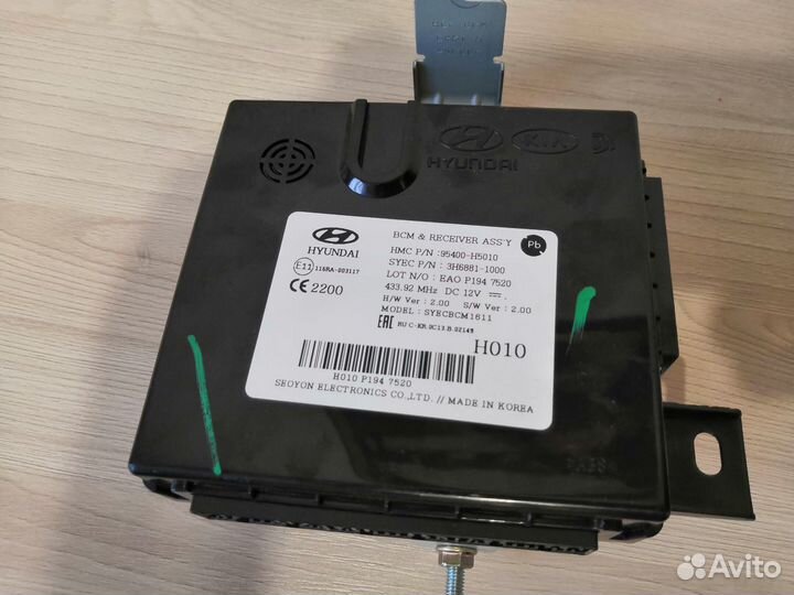 Блок комфорта solaris 2