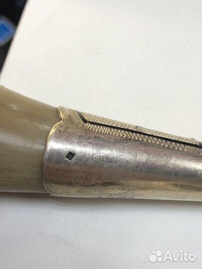 Рог Кубачи СССР серебро