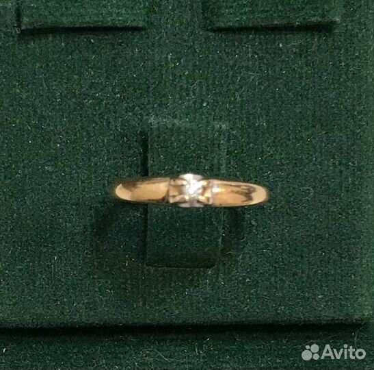 Золотое кольцо 585 пробы