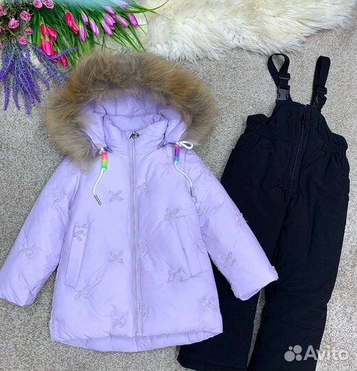 Зимний костюм для девочки