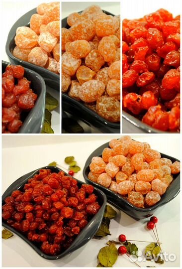 Цукаты, фрукты, конфеты в крафт упаковке, от 500 г