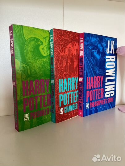 Книги гарри поттер на английском