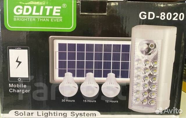 Автономная система освещения GD-8020