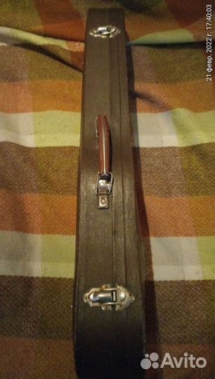 Футляр, подбородник, струны для скрипки СССР