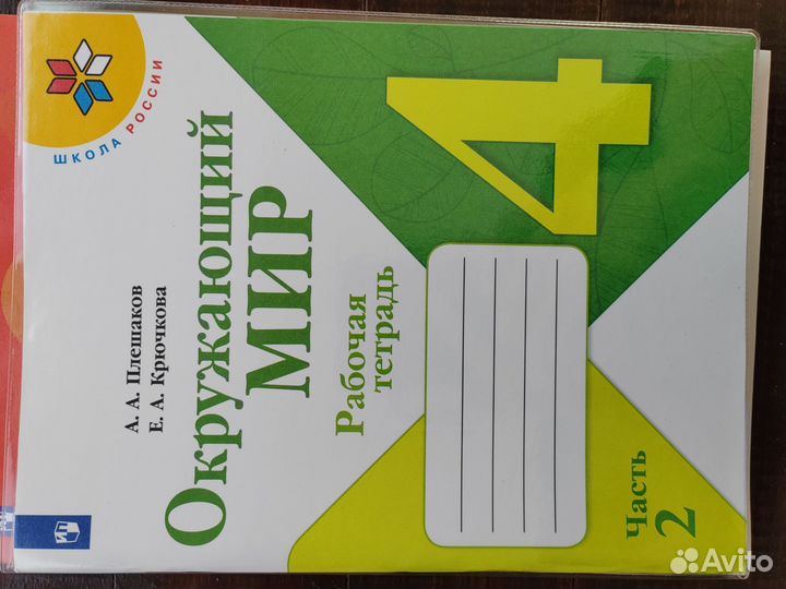 Рабочие тетради 4 класс окружающий мир